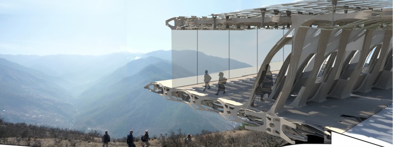 Interwoven - rendering of building
