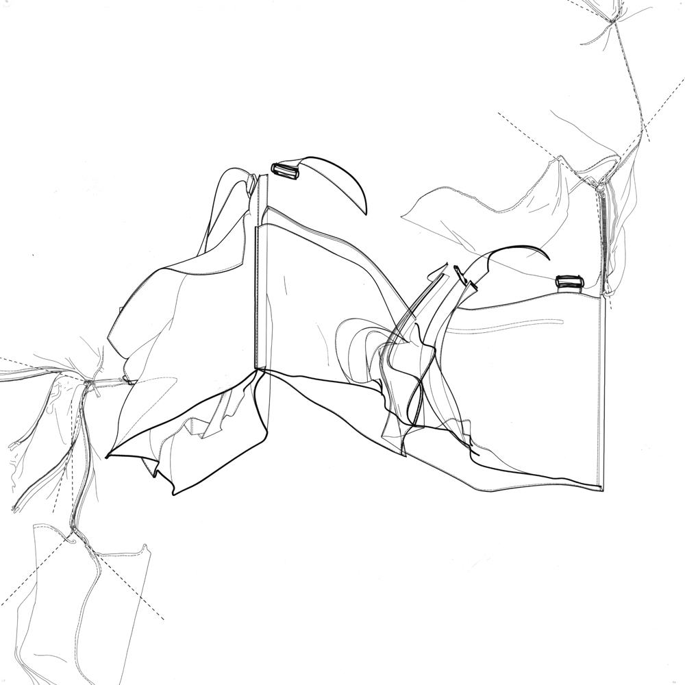 Axonometric Purse