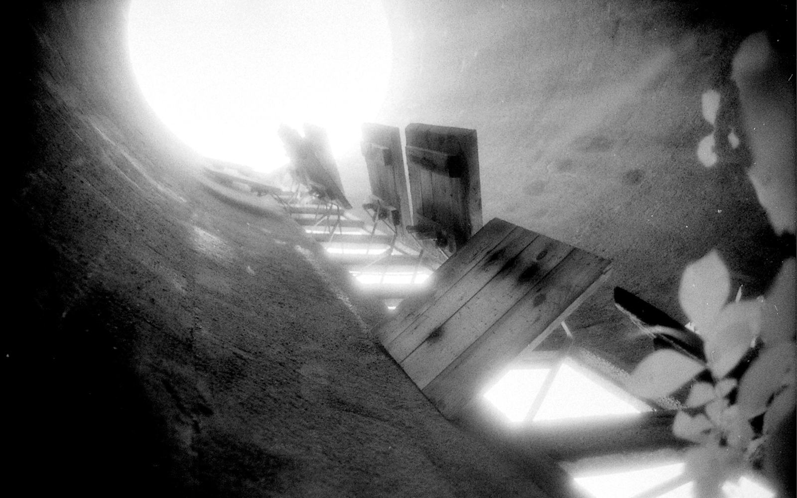 One View from Inside a Grain Silo