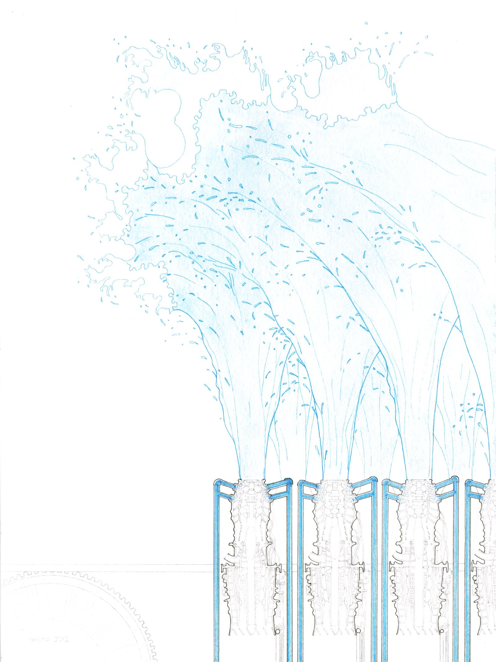 wave turbine